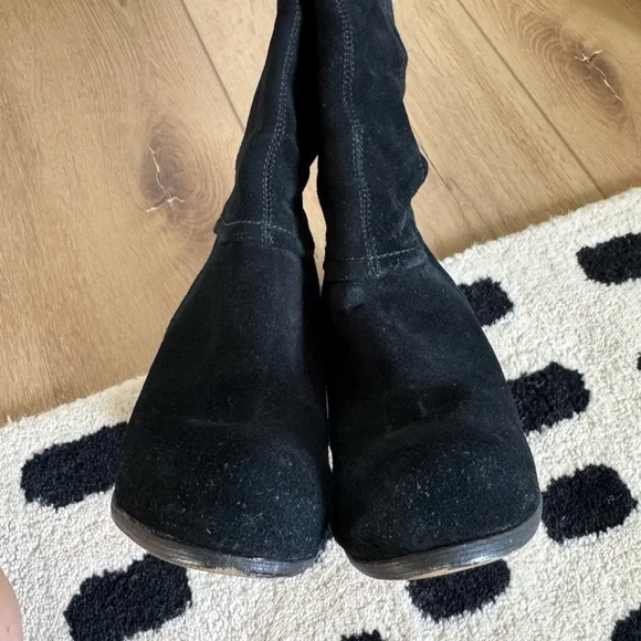 Bronx Alexandra black suede boots 36 - Picture 5 of 6